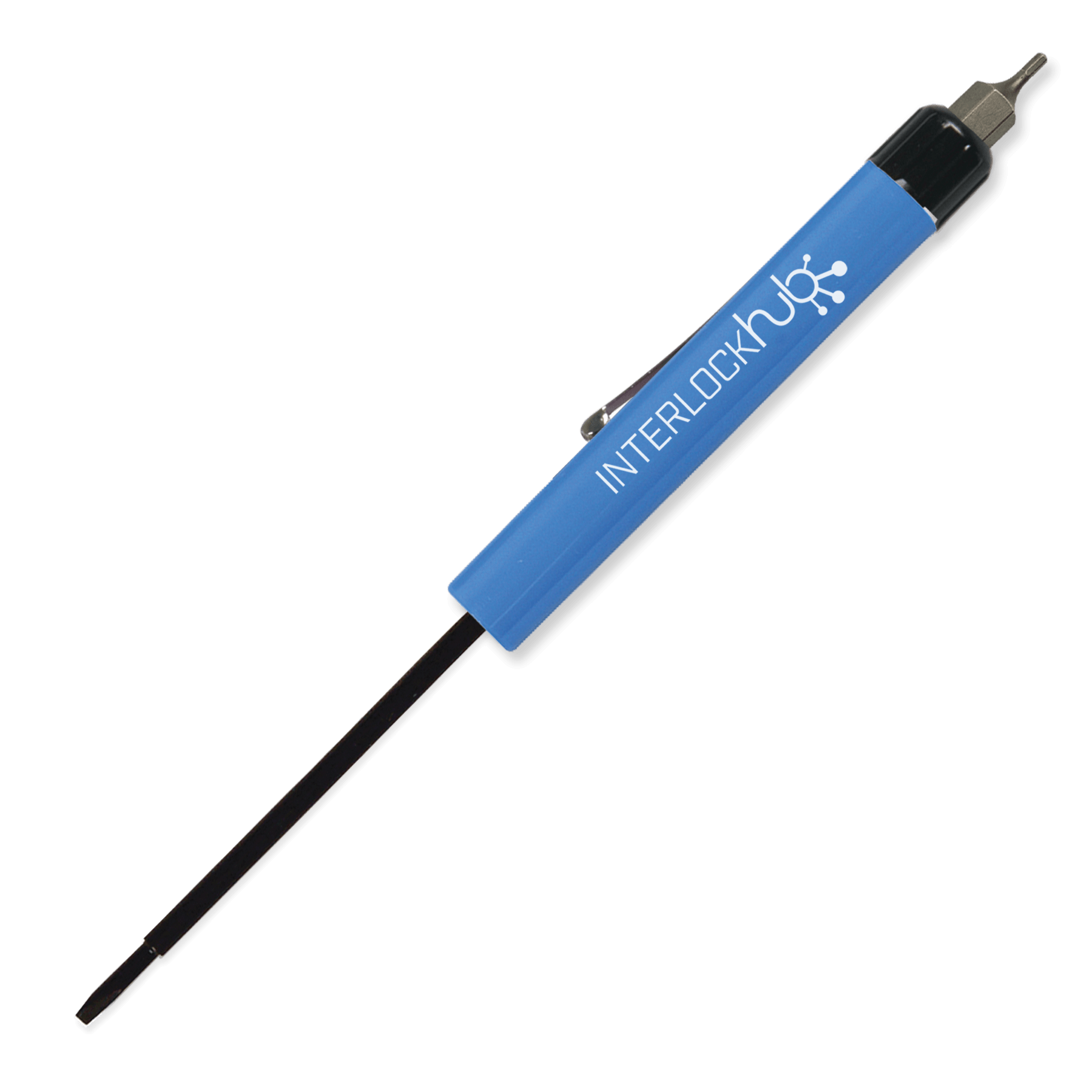 Bright Blue Imprinted